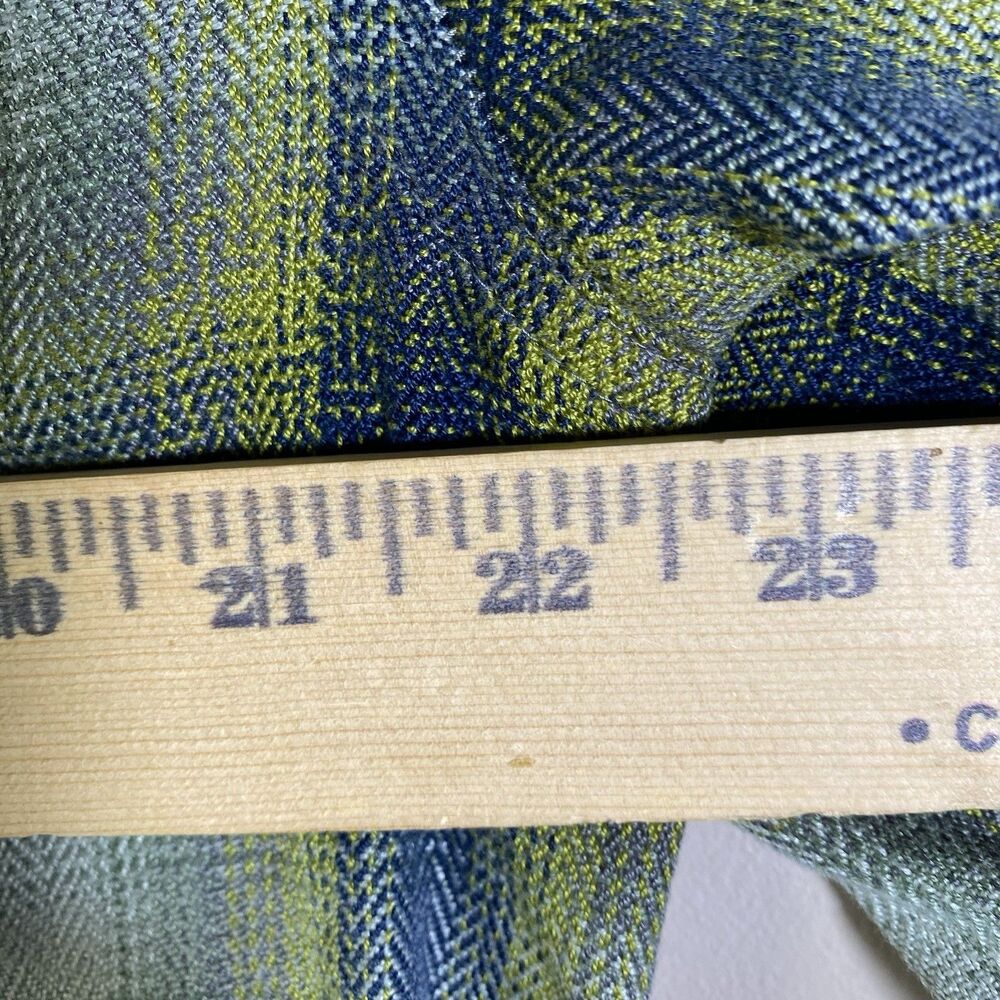 Outdoor Research Shirt Men Large Green Plaid Long Sleeve Metal Button Up Collar - Picture 13 of 15